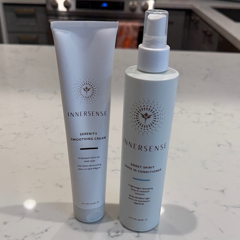 Innersense Smoothing Cream and Leave-In Conditioner Set